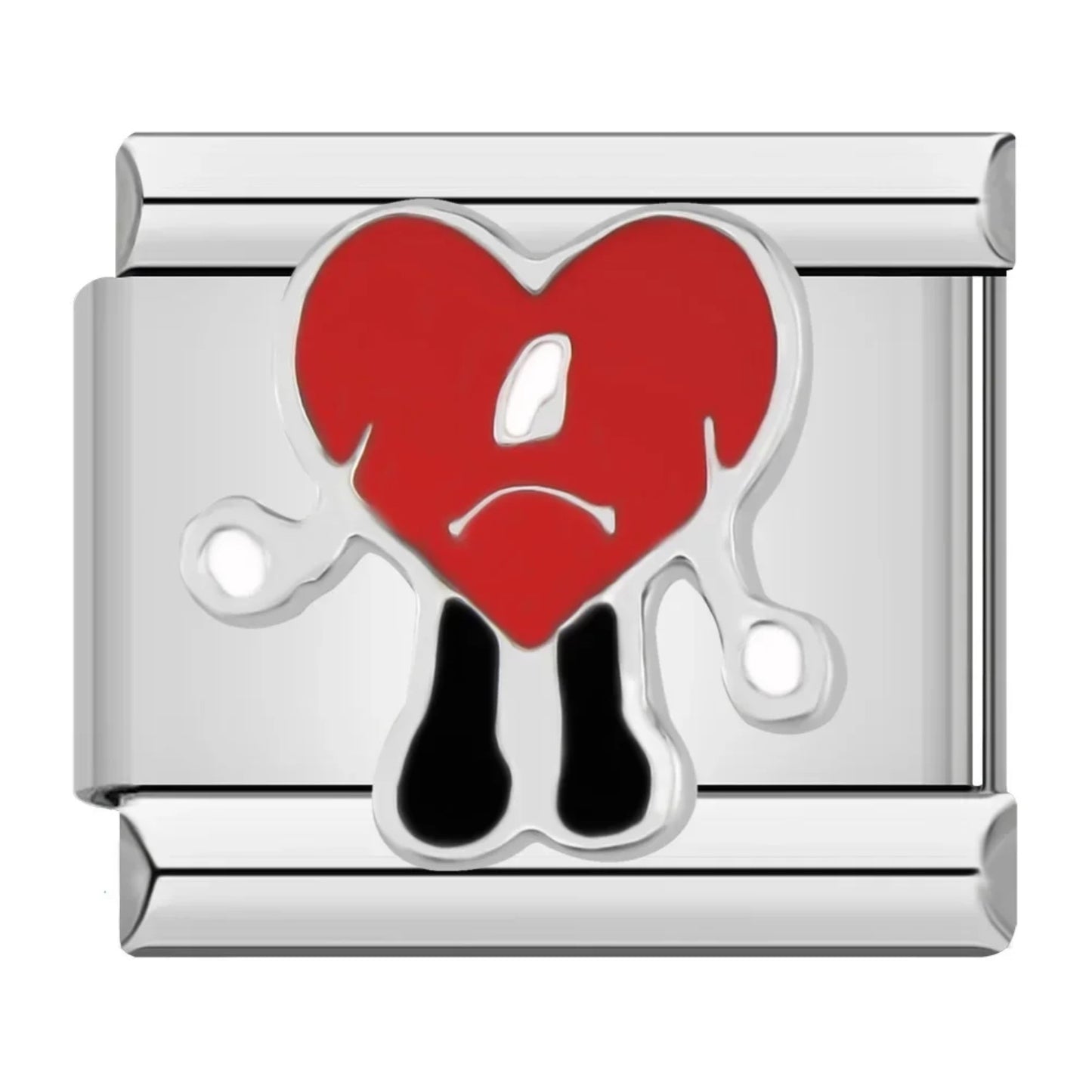 Sad Heart Charm