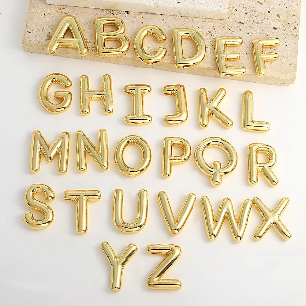 Large Initial Necklace