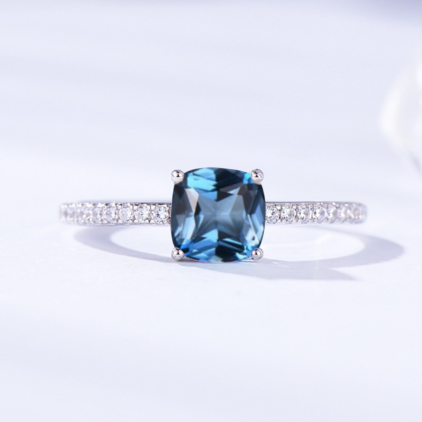 Zultanite Ring, Solid 925 Silver Gemstone Ring, Wedding Engagement Topaz, Sapphire, Emerald Ring