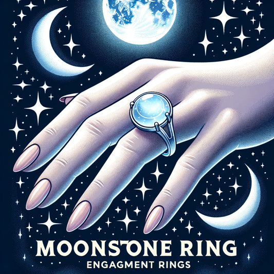 The Ethereal Allure of Moonstone Engagement Rings | moonstone engagement rings