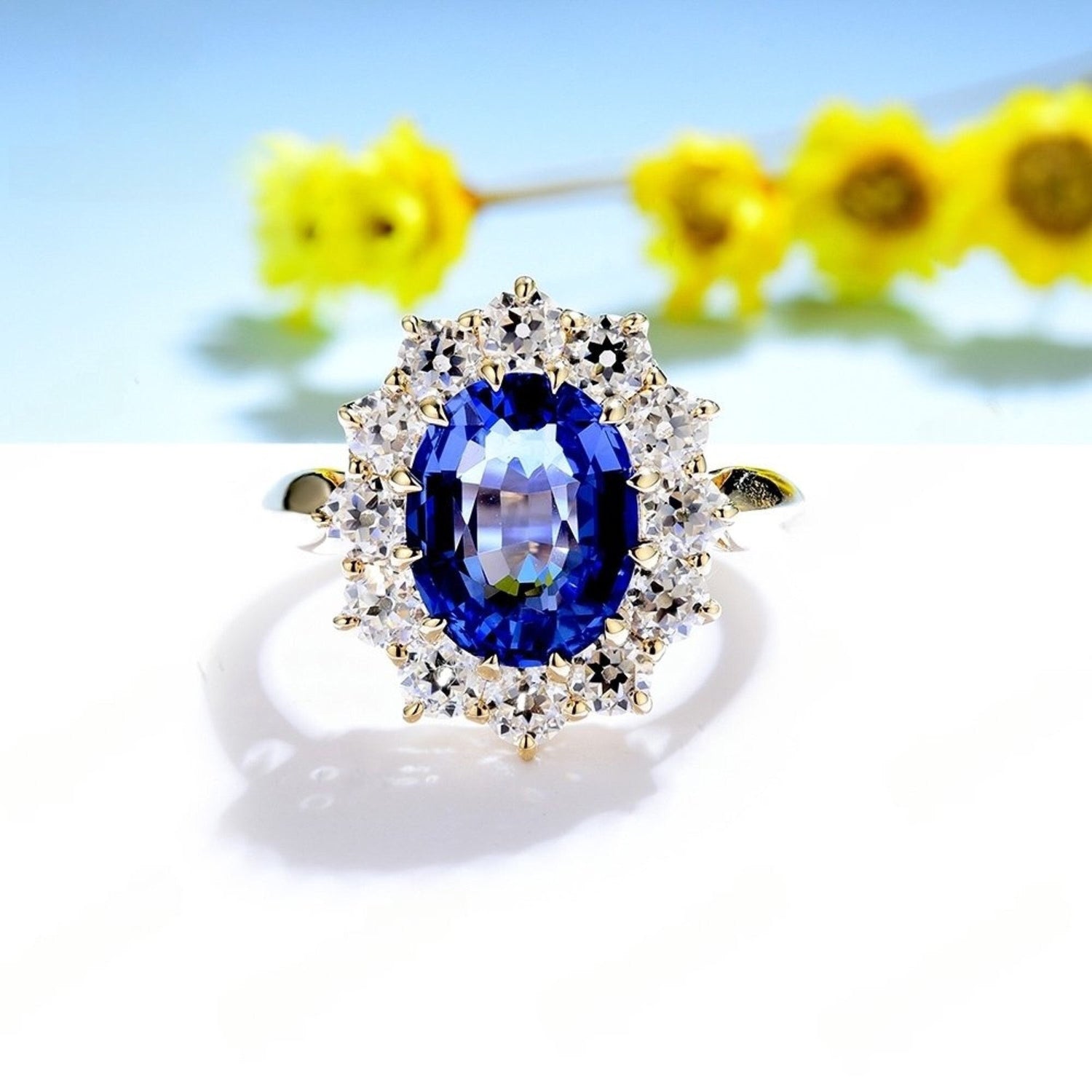 Real 925 Sterling Silver Princess Diana Engagement Ring With AAAA CZ  Birthstone Royal Wedding Band For Women, Bridal Accessories From Wzgtd, $18  | DHgate.Com