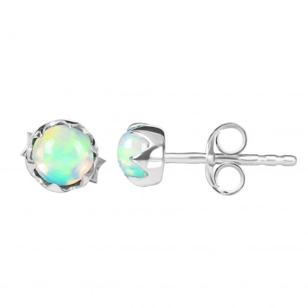 Opal Stud Earrings